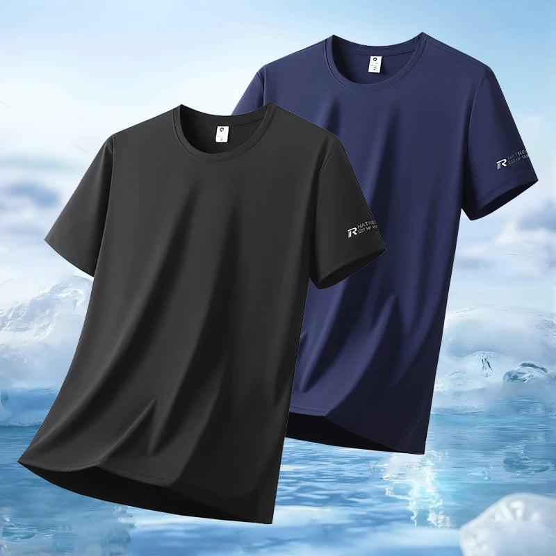 NLW Men’s Ice Silk Performance Tee – Ultra-Cool Training Shirt