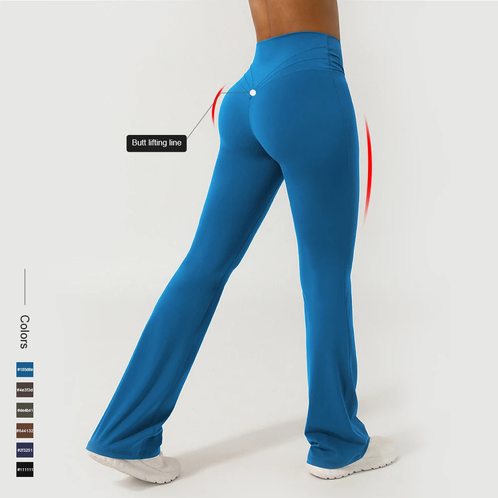 NLW Women's Premium Nylon Sculpting Fitness Trousers
