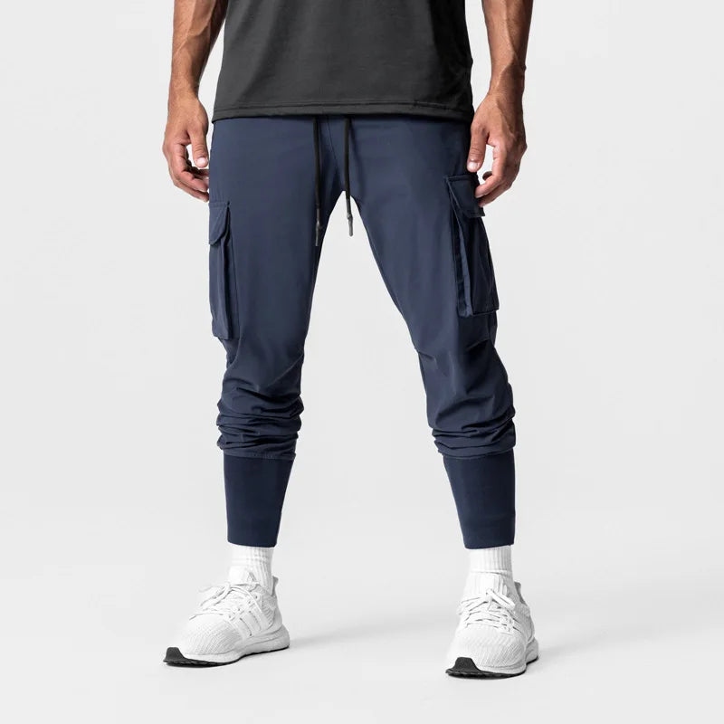 NLW High-Performance Nylon-Elastane Running Track Pants