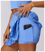 Solid Sports Running & Dance Skirt