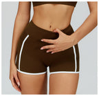 High-Waist Push-Up Yoga Shorts