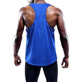 NLW Slim-Fit Quick-Dry Gym Vest – Modern Square-Collar Bodybuilding Training Tank Top