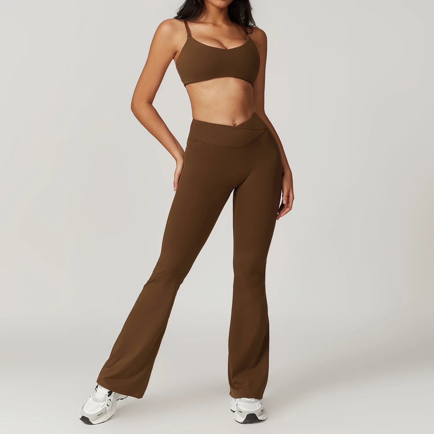 NLW Short-Sleeve Athletic Top & Leggings