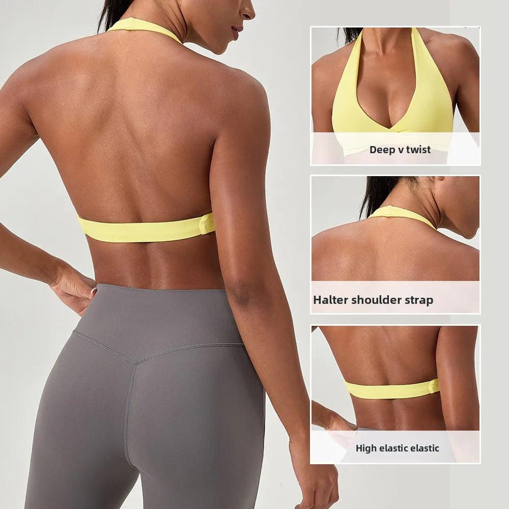 NLW Criss Cross Back Yoga sports Bras