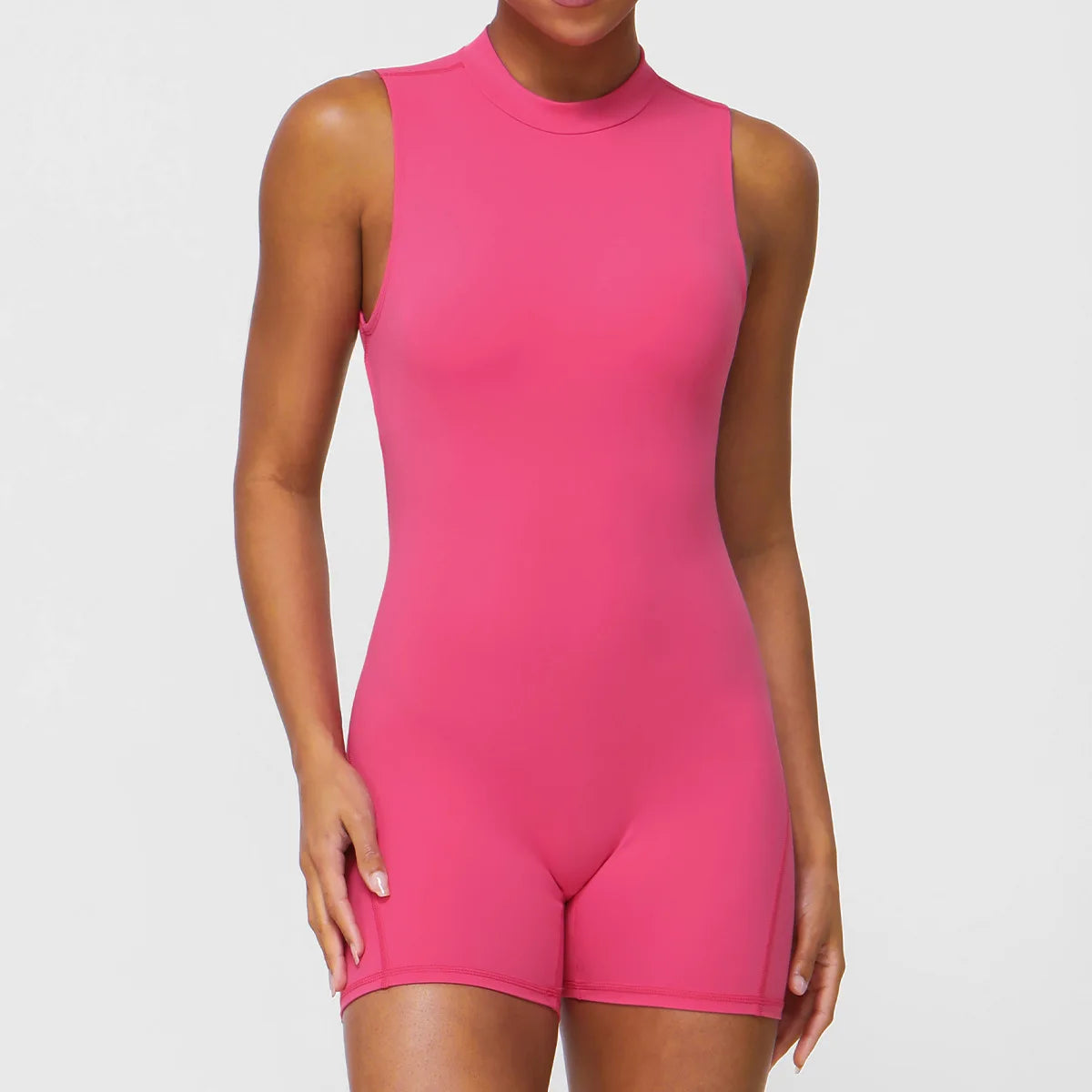 NLW Sexy V-Back One-Piece Yoga Jumpsuit