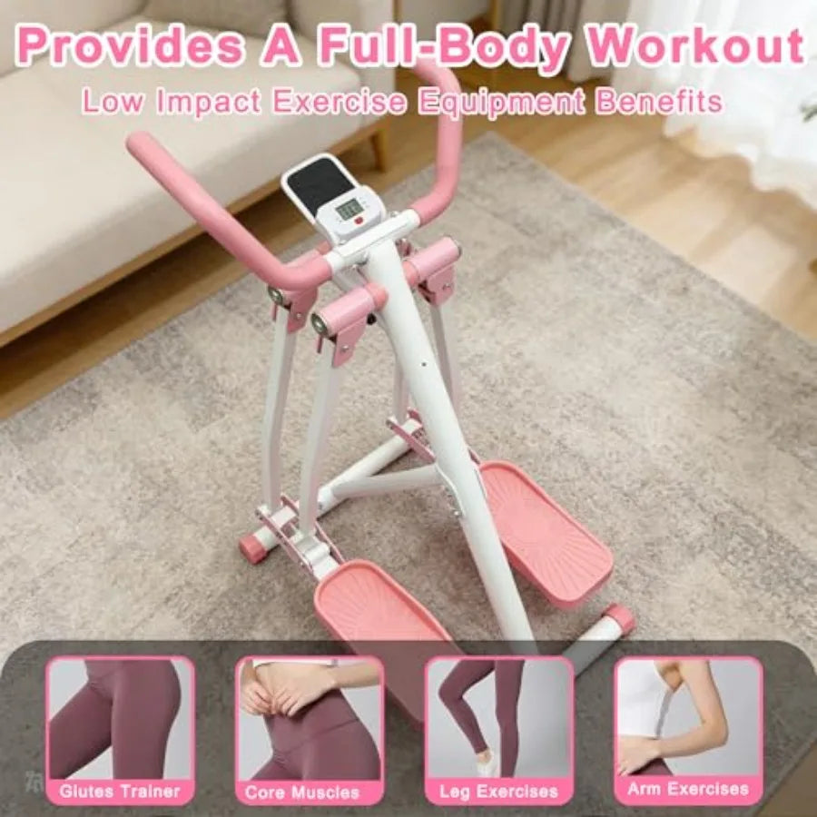 NLW Foldable Elliptical Exercise Machine