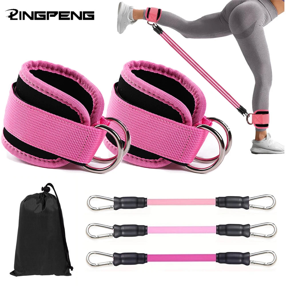 NLW Ankle Straps Resistance Bands Set