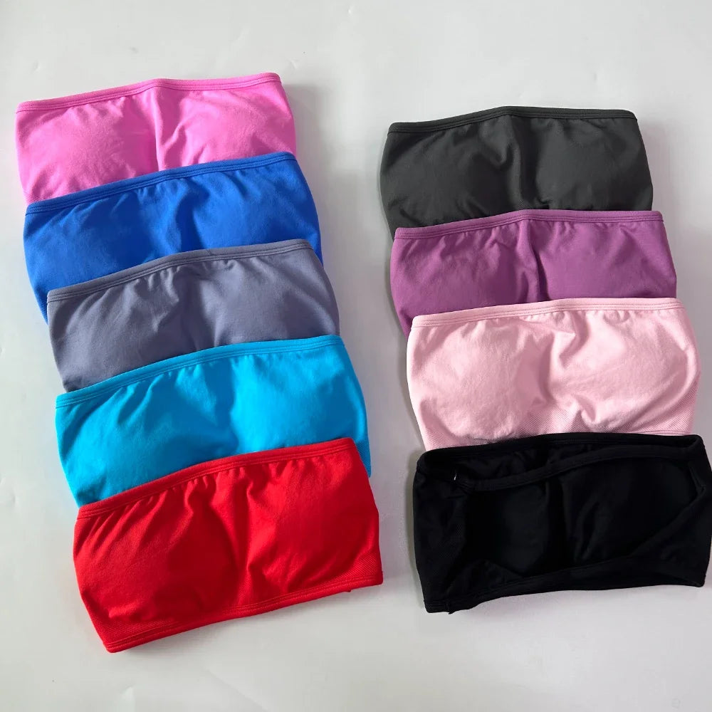NLW Backless Bandeau Sports Bra