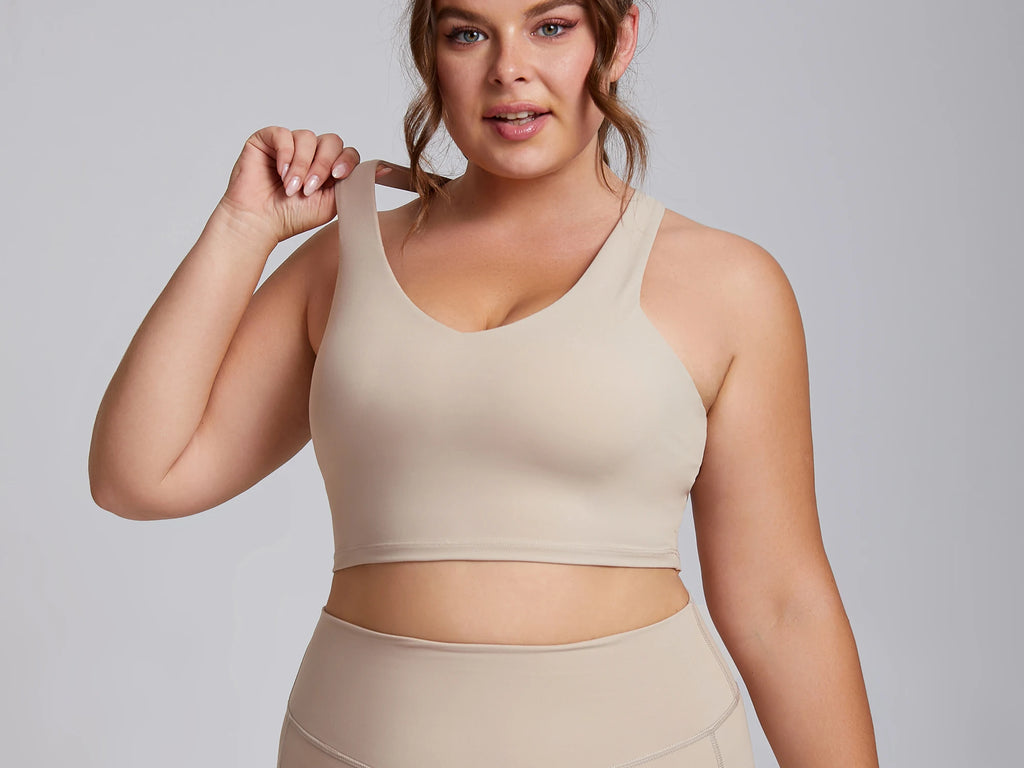 Premium 2-Piece Plus Size Sports Set – High-Performance Yoga & Fitness Wear