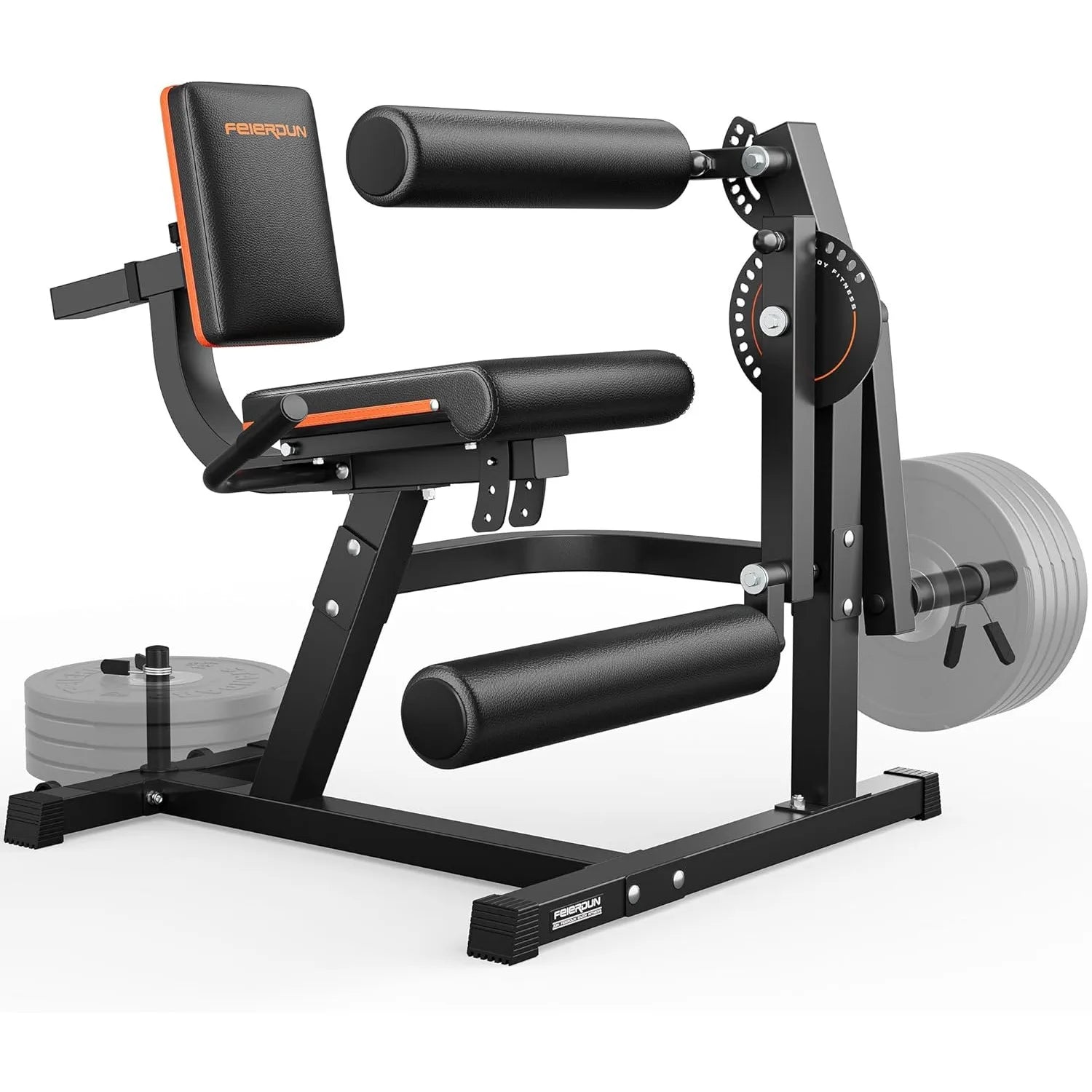 NLW 4-in-1 Heavy Duty Leg Extension & Curl Machine – 700 lbs Capacity Home Gym Quad & Hamstring Station