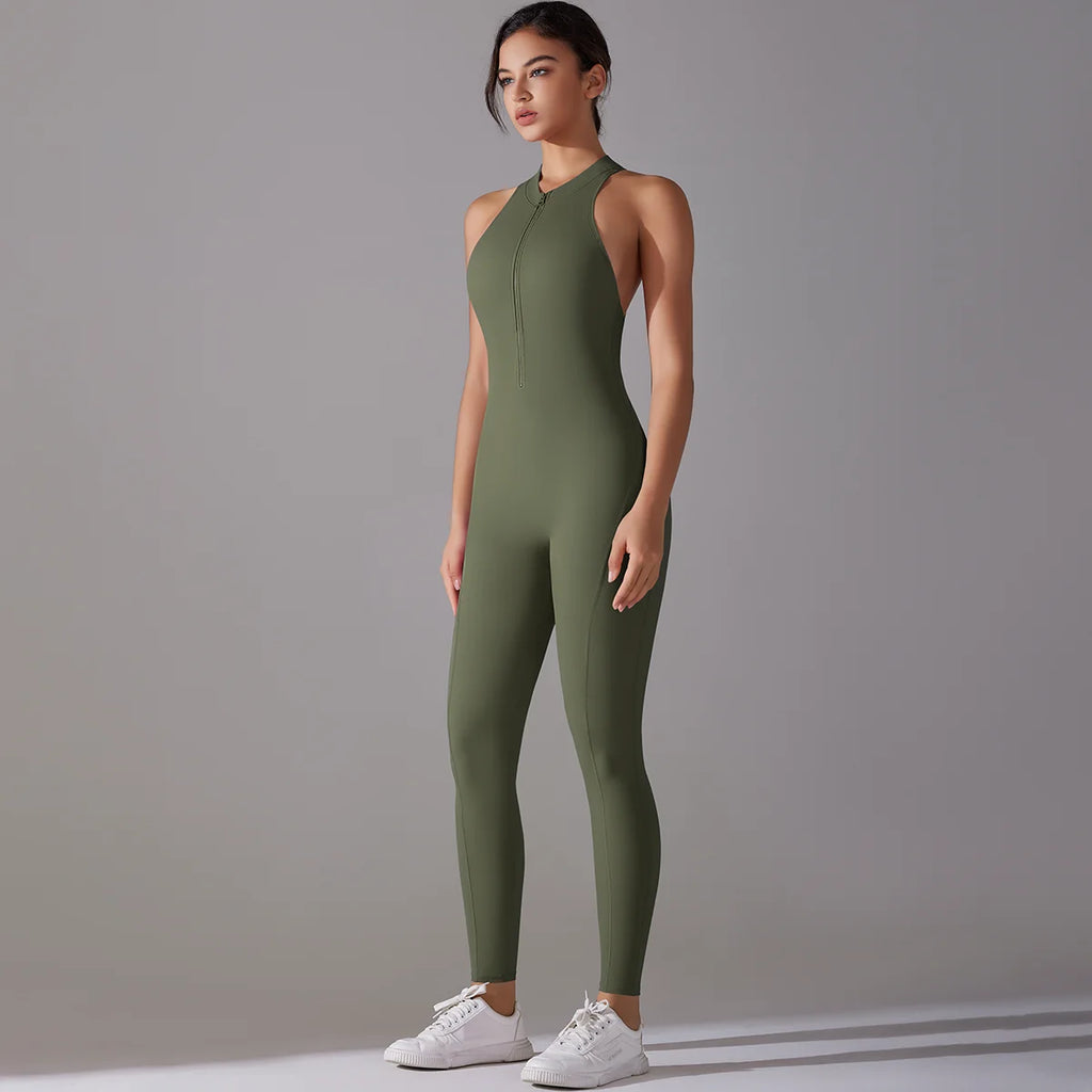 NLW Tummy Control & Butt Lifting Yoga Romper