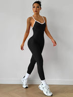 NLW Sleeveless Gym Bodysuit & Workout Romper