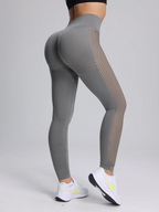 High-Waisted Butt-Lifting Gym Leggings – Seamless Tummy Control Yoga Pants