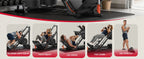 NLW Commercial-Grade Ultra-Quiet Hack Squat & 45° Leg Press Combo Machine