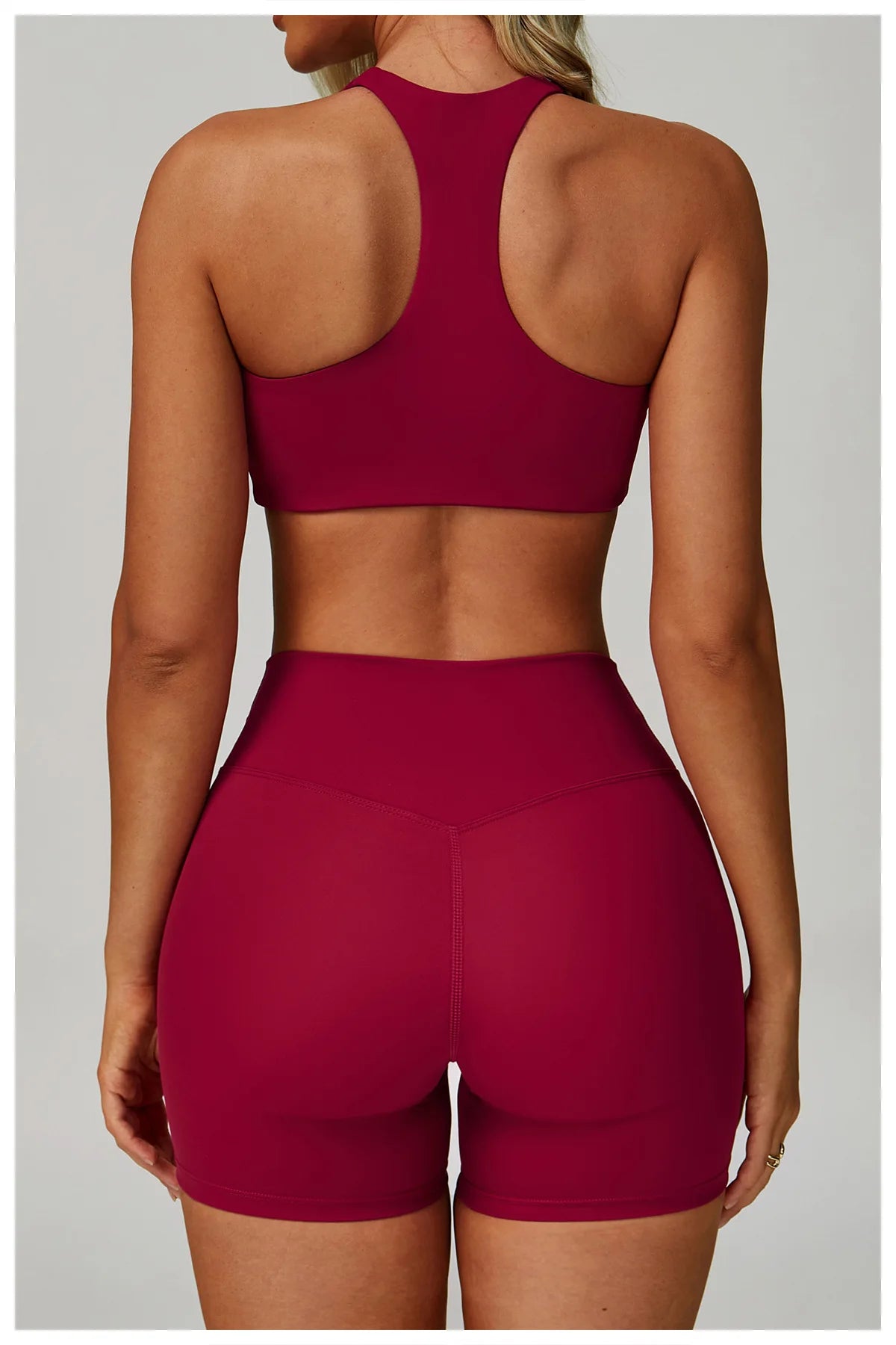 NLW 2-3PCS  Women Fitness Set High Waist