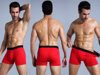 NLW Premium Men's Cotton Boxer Shorts (5-Piece Set) – Breathable High-Stretch Comfort Underwear