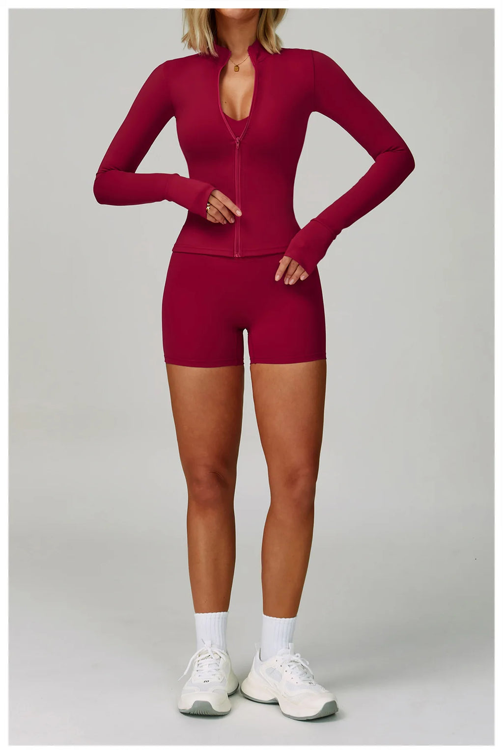 NLW 2-3PCS  Women Fitness Set High Waist