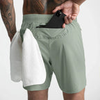 NLW Men's Summer Drawstring Workout Jogger Pants