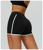 High-Waist Push-Up Yoga Shorts