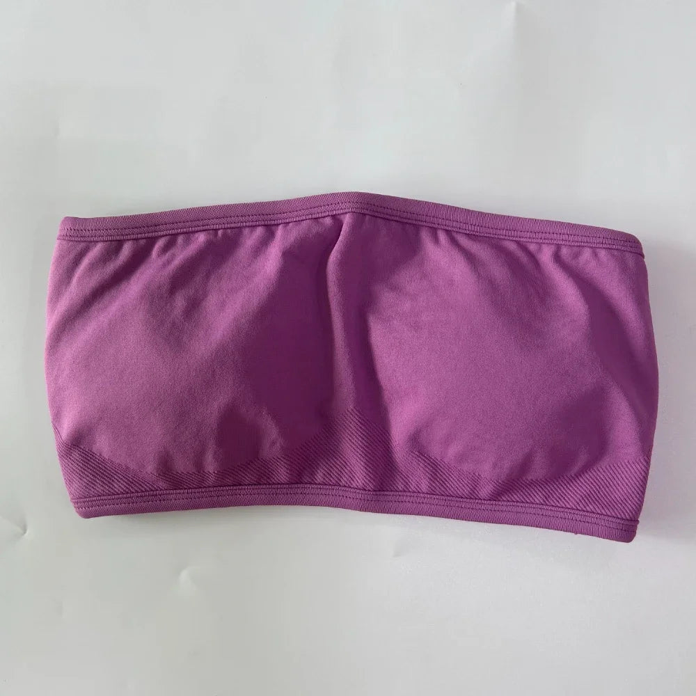 NLW Backless Bandeau Sports Bra