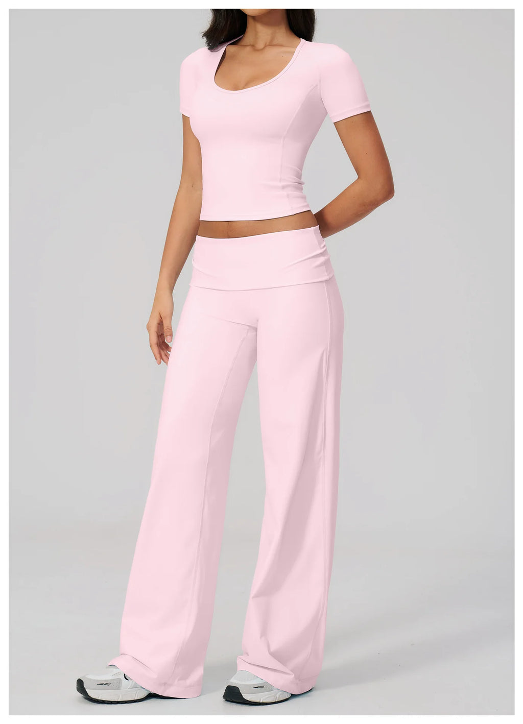 Premium 2-Piece Patchwork Yoga Set