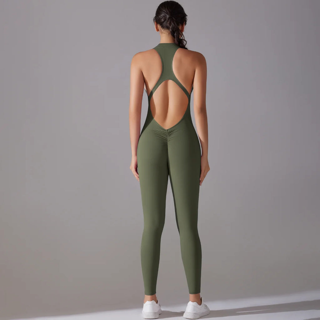 NLW Tummy Control & Butt Lifting Yoga Romper