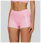 High-Waist Push-Up Yoga Shorts