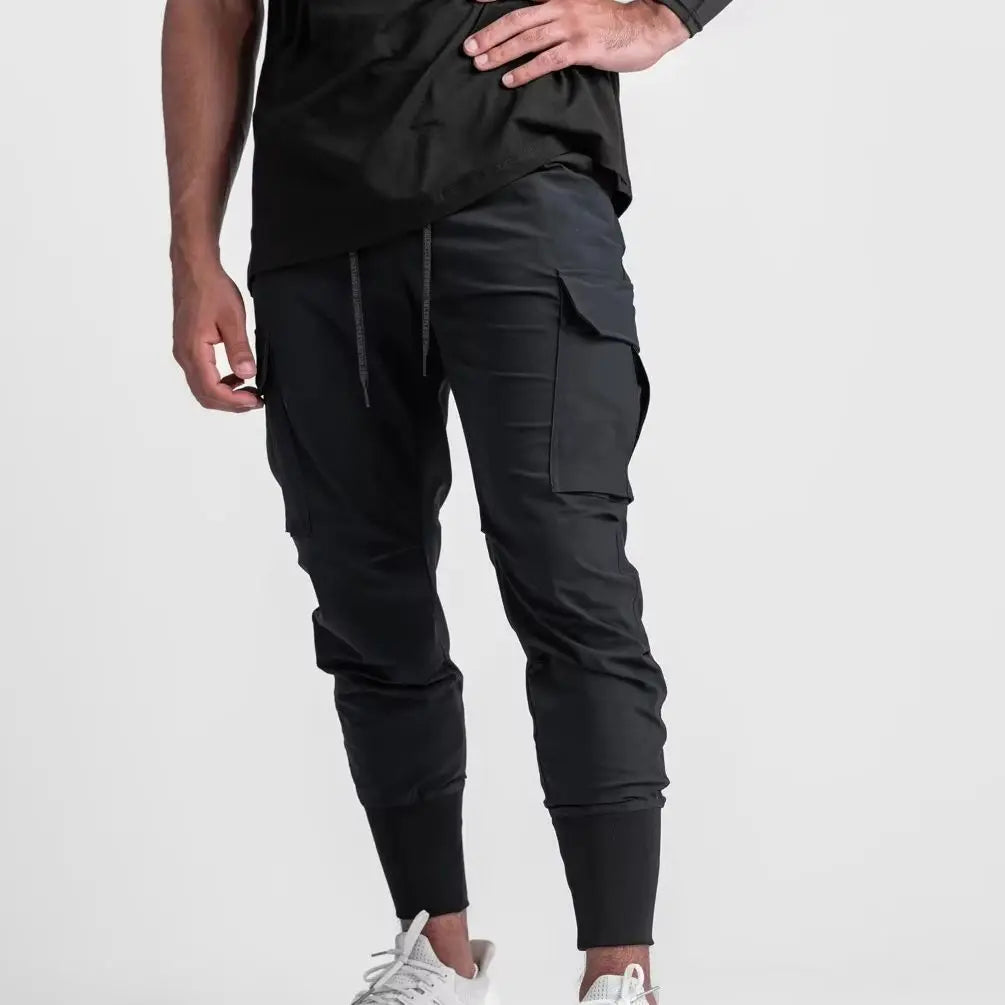 NLW High-Performance Nylon-Elastane Running Track Pants