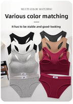 NLW Seamless Pure Cotton Sports Bra