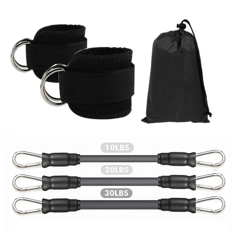 NLW Ankle Straps Resistance Bands Set