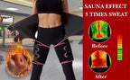 NLW 3-in-1 Waist Trainer & Thigh Trimmer – High-Waist Butt Lifting Sweat Belt