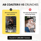 NLW Premium Curved Track Ab Coaster & Core Trainer Machine