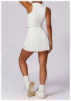 NLW Nude-Feel 2-Piece Summer Outdoor Yoga & Tennis Set