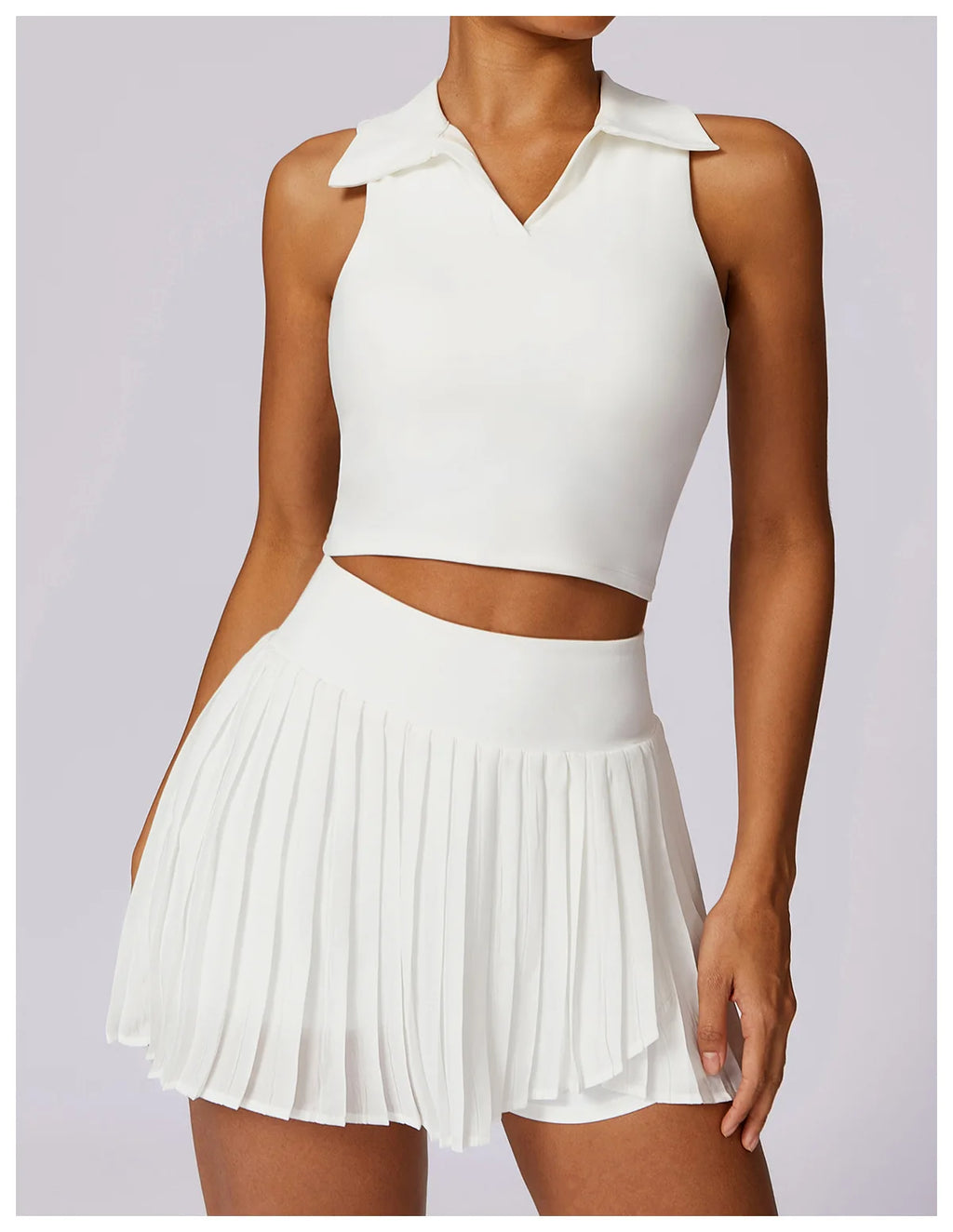 NLW Nude-Feel 2-Piece Summer Outdoor Yoga & Tennis Set
