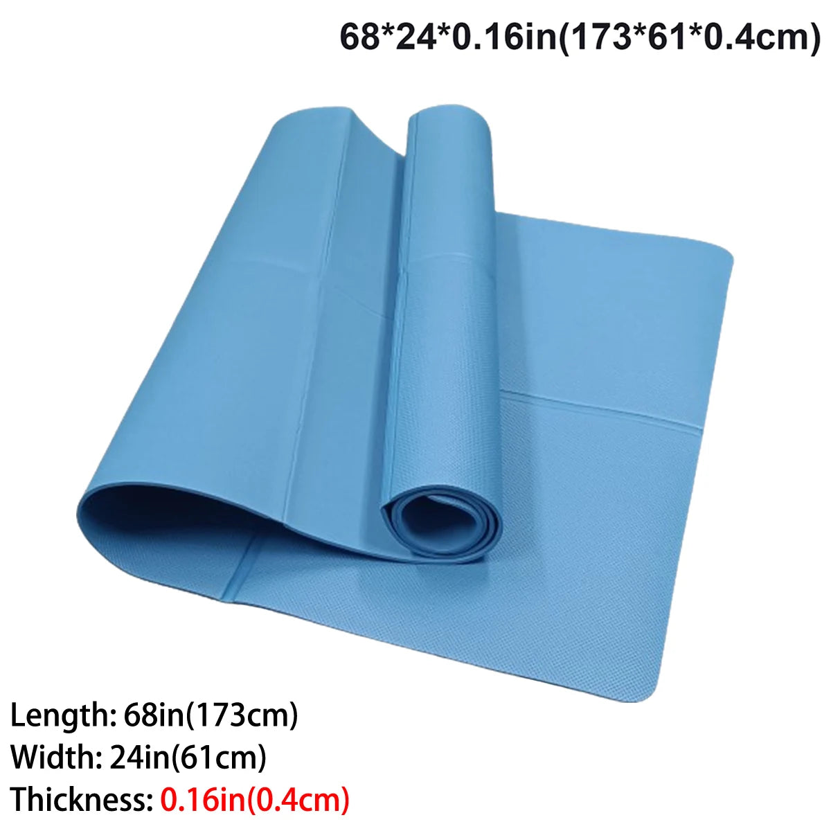 NLW Premium 6mm Foldable Exercise Mat