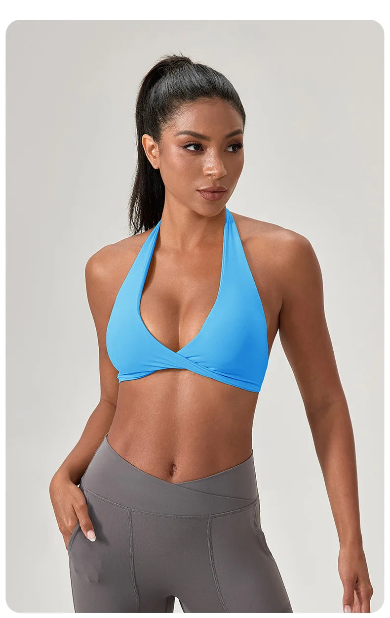 NLW Criss Cross Back Yoga sports Bras