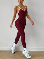 NLW Sleeveless Gym Bodysuit & Workout Romper