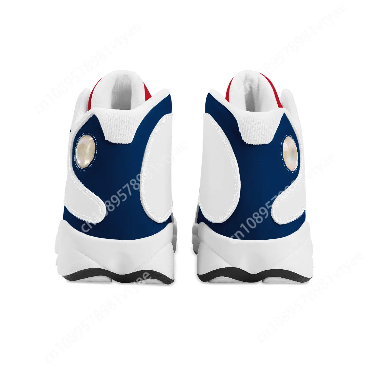 NLW "Orgullo" Dominican Heritage Basketball Shoes – Custom Print-On-Demand Sneakers
