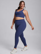 Premium 2-Piece Plus Size Sports Set – High-Performance Yoga & Fitness Wear