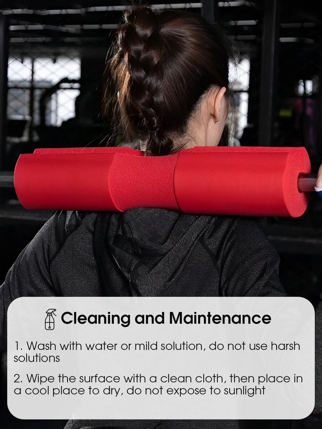 NLW Pro High-Density Barbell Squat Pad