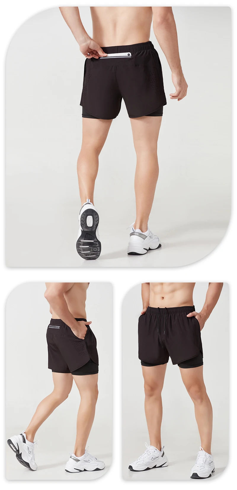 NLW Men's Running Shorts