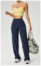 NLW Second-Skin Flared Leggings – Ultra-Elastic High-Waist Studio Yoga Pants