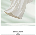 NLW Men Premium Bamboo & Cotton Cool Tee – Ultra-Soft Moisture-Wicking Summer T-Shirt