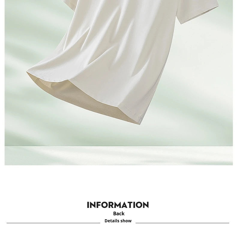 NLW Men Premium Bamboo & Cotton Cool Tee – Ultra-Soft Moisture-Wicking Summer T-Shirt