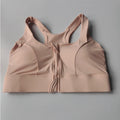 NLW High Impact Front Zipper Sports Bra