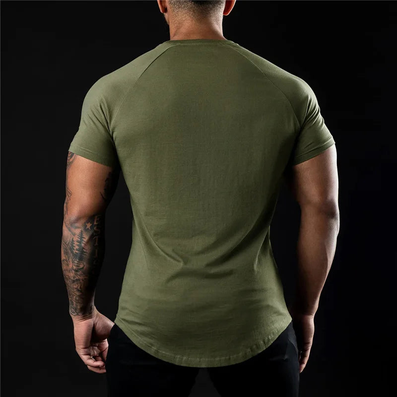 NLW Men’s Muscle Fit Cotton Performance Tee