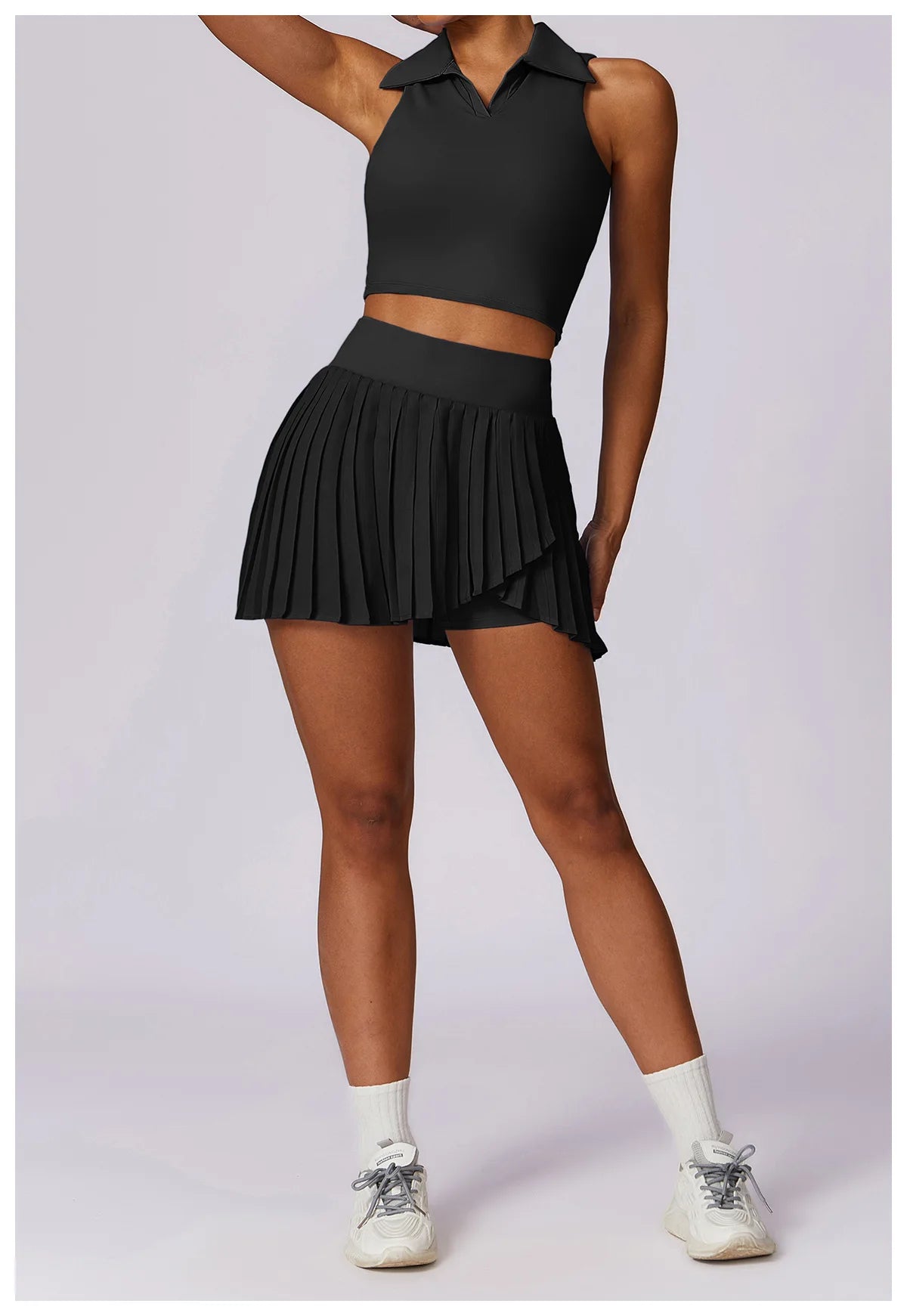 NLW Nude-Feel 2-Piece Summer Outdoor Yoga & Tennis Set