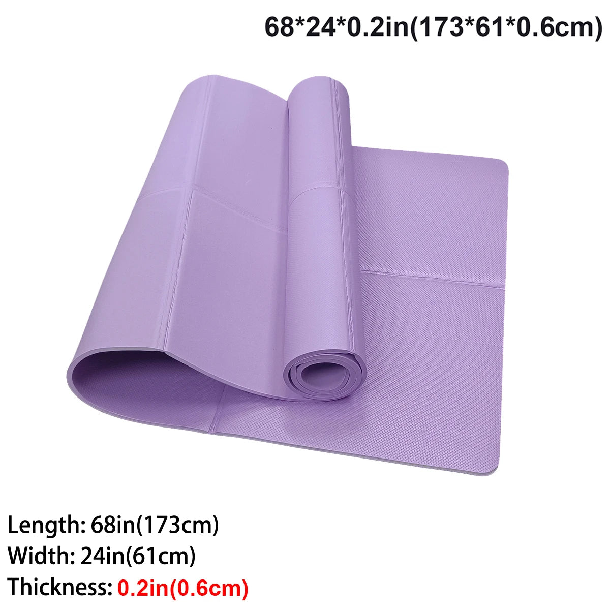 NLW Premium 6mm Foldable Exercise Mat