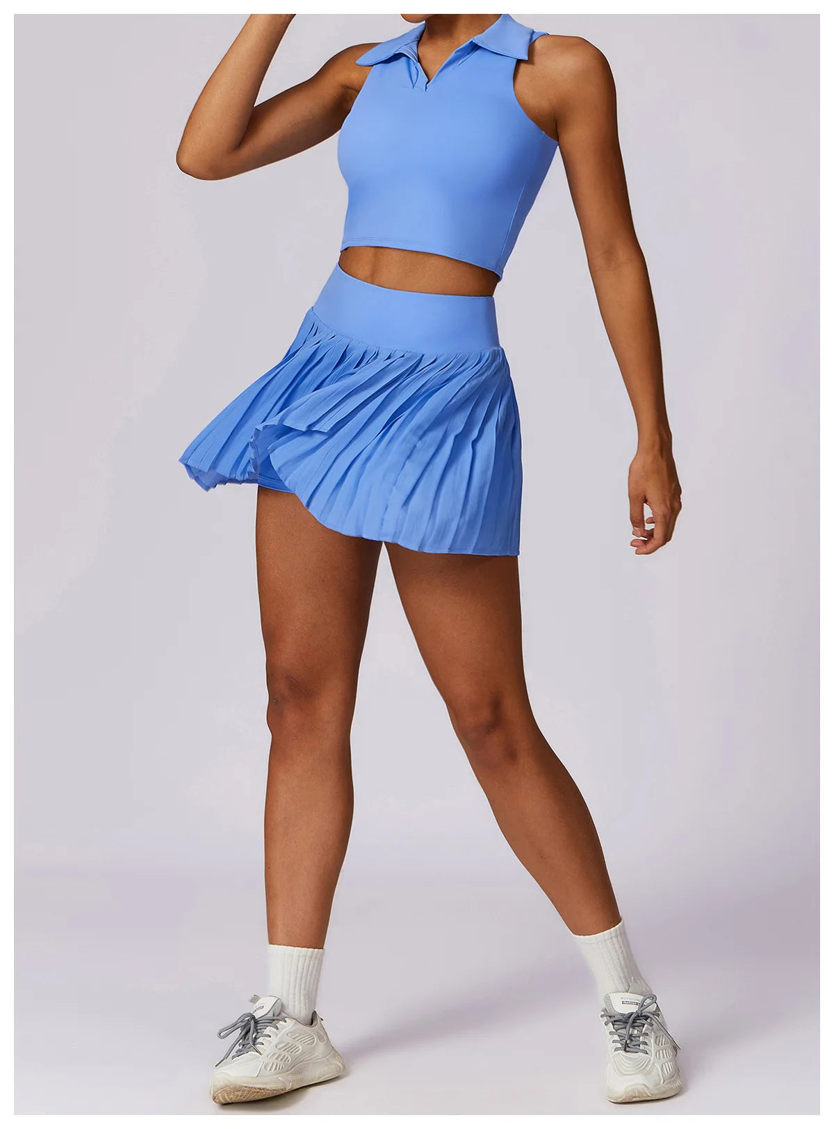 NLW Nude-Feel 2-Piece Summer Outdoor Yoga & Tennis Set