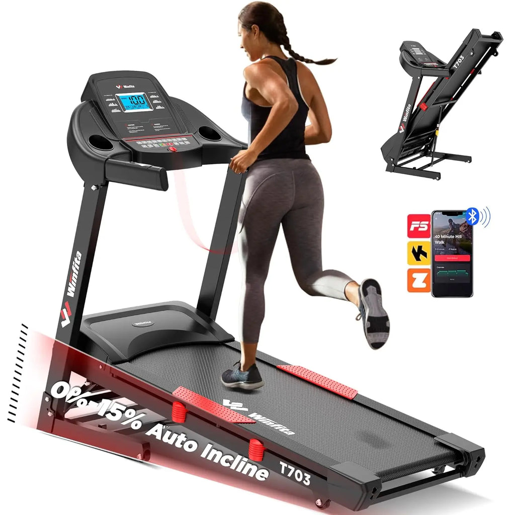 NLW Fitness Pro Treadmill with Bluetooth App